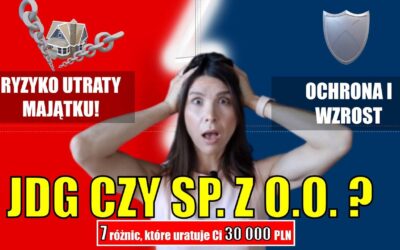 JDG CZY SP Z O. O.? 7 Różnic, Które Uratują Ci 30 000 PLN